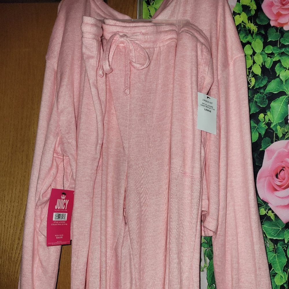 Juicy couture pajamas, Large, light pink - Picture 3 of 3